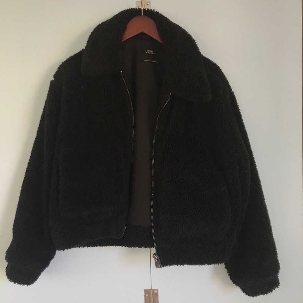 Urban Outfitters Puff Teddy Coat